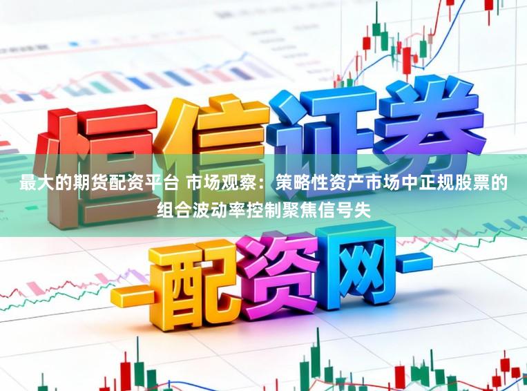 最大的期货配资平台 市场观察：策略性资产市场中正规股票的组合波动率控制聚焦信号失